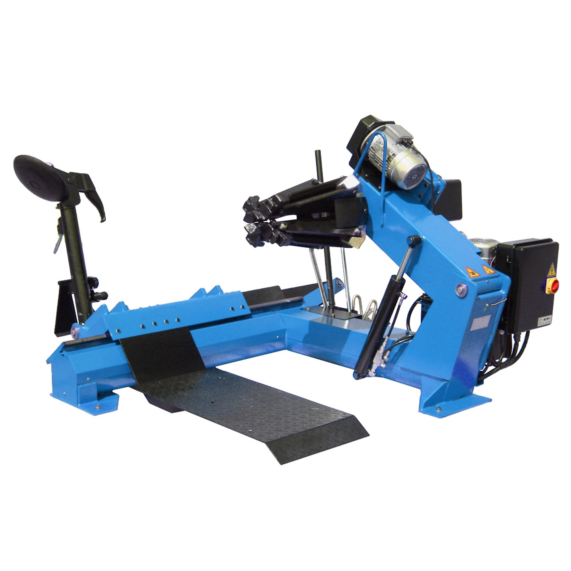 Atlas Automotive Equipment TC303 Tire Changer, Super Duty, Rims 14-56 Inches, Tire Diameters 90 Inches, Off-Road Tires, Electric Hydraulic, Self-Centering Chuck, Complete Toolkit, High Volume